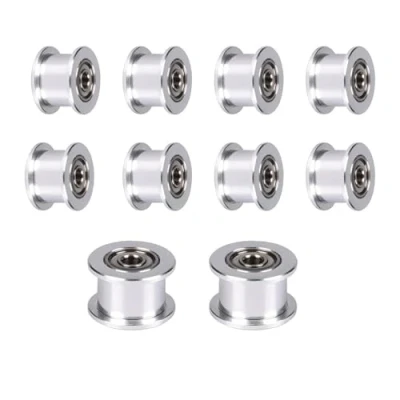 Image of BZ 3D GT2 Idler Pulley 16 Toothless Bore 3mm for Printer 6mm Width Timing Belt. (Pack of 10pcs) (16 3mm)