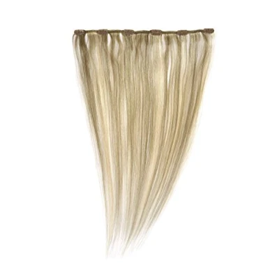 Image of American Dream Human Hair Quick Fix Clip In Extensions 18 inch Natural Ash Blonde/Beach Blonde