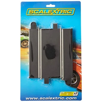 Image of Scalextric C8207 Half Straight 175 millimetre x2 (C159) 1:32 Scale Accessory,package may vary