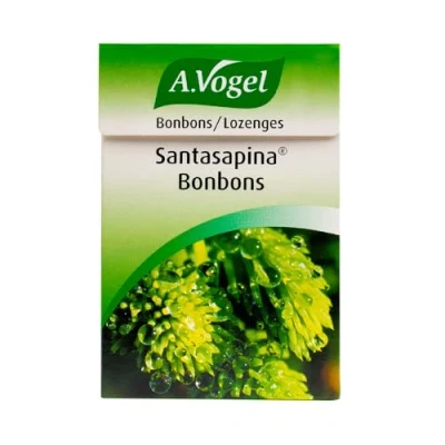 Image of A.Vogel Santasapina Lozenges Spruce Shoot Extract Fruit Juice Concentrate Honey Suitable for Vegetarians 30g