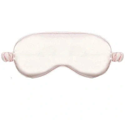 Image of Sleep Mask with Adjustable Strap, Mulberry Sleeping Aid Blindfold for Nap, Silk Eye