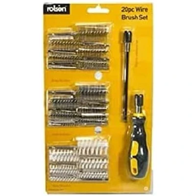 Image of Rolson 24889 20 pc Interchangeable Brush Set