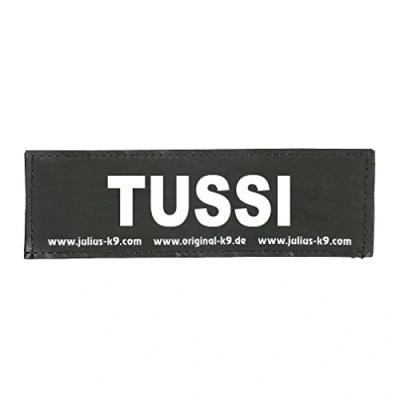 Image of Interchangeable Patches, 1 pair, TUSSI, Size: Small, Black