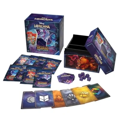 Image of Ravensburger Disney Lorcana Trading Card Game for Adults &amp; Kids Age 8 Years Up Illumineer&#039;s Trove Set 4: Ursula&#039;s Return Collectable TCG
