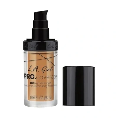 Image of L.A. Girl Pro Coverage Illuminating Foundation Nude Beige