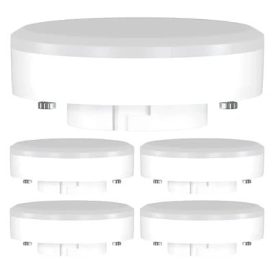 Image of ledscom.de 5 Pieces GX53 LED Bulb, Warm White (2700 K), 10.6 W, 1038lm, 115, matt