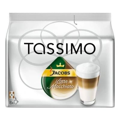 Image of Tassimo Jacobs Latte Macchiato, 16 T Discs (8 Servings)