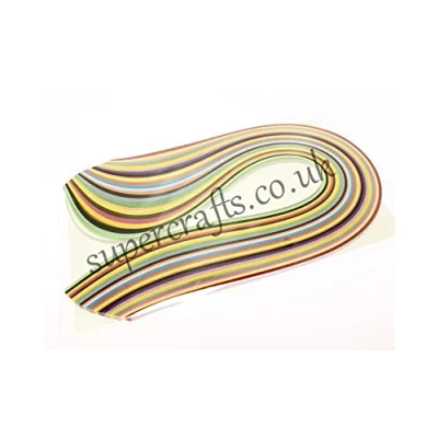 Image of 3mm Quilling Strips in Assorted Colours Bumper Pack of 360