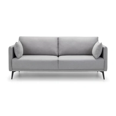 Image of Julian Bowen Sofas, Grey, 3 Seater