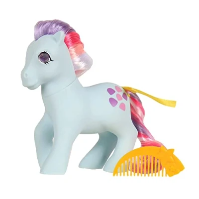 Image of Basic Fun My Little Pony Sweet Stuff Classic Rainbow Ponies Twinkle Eyed Collection, Retro Horse Gifts, Toy Animal Figures, Toys for Boys and Girls Ages 3+ 35297 , Multicolor