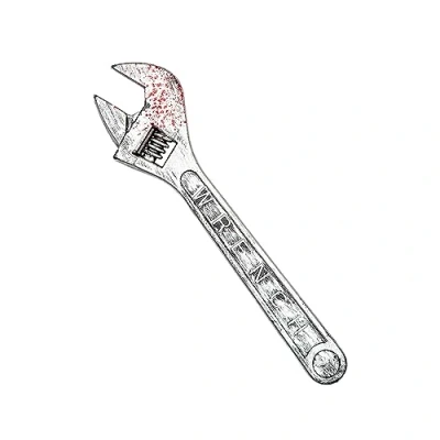 Image of Wicked Costumes Adult Bloody Wrench Halloween Prop
