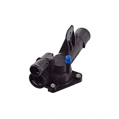 Image of 110603026R, 110605536R, 8200400553, 8200558751, 8200954328 Engine thermostat BLUE PRINT ADN19234 83C with seal Plastic housing RENAULT: CLIO 3