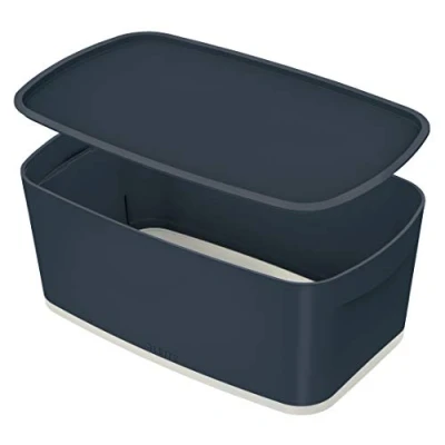 Image of Leitz Storage Boxes, Darkgray, 318 x 128 191 mm