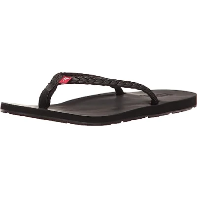 Image of Flojos Women&#039;s Harper Flip Flop, Black, 5 UK