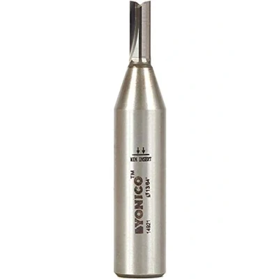 Image of Yonico 14921 Undersized Plywood Straight Dado Router Bit, Cutting Diameter: 13/64&quot;, Length: 5/16&quot; 1/2&quot; Shank