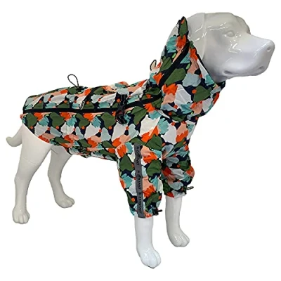 Image of Croci Hiking Raincoat For Dogs, Portable, Go Harlequin, Size 60 Cm 382 g