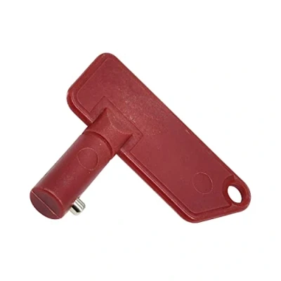 Image of Disen Parts Ignition Key 87185 MS634212 For Tere x Battery Master Disconnect Isolator Volv o Roller Racing Model