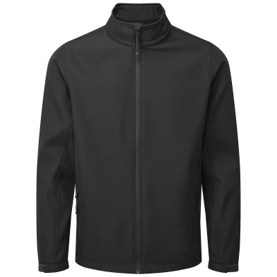 Image of Premier Mens Windchecker Soft Shell Jacket (Black) Size Small