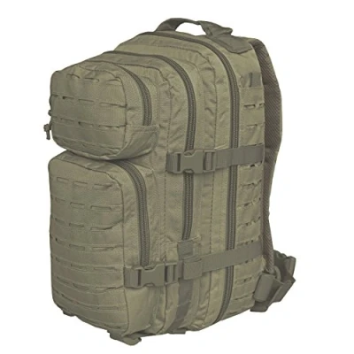 Image of US Assault Pack Backpack Laser Cut, olive, 51 x 29 28 cm, 36 Liter