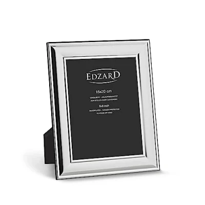 Image of Edzard Photo Frame Sunset, 6x8 inch (15x20 cm), Silver Plated Picture Frame, Tarnish Protected
