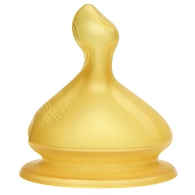 Image of NUK First Choice+ Size 2 Latex Teats, Medium 6 18 months, 2ea