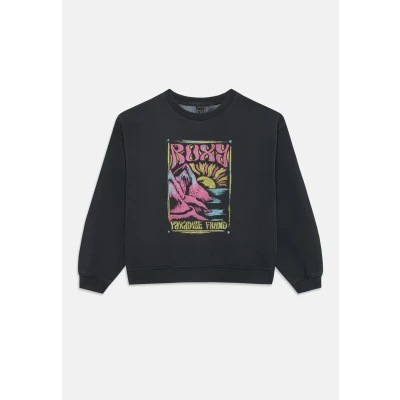 Image of Roxy Lineup Brushed Oversized Sweatshirt For Girls 4 16