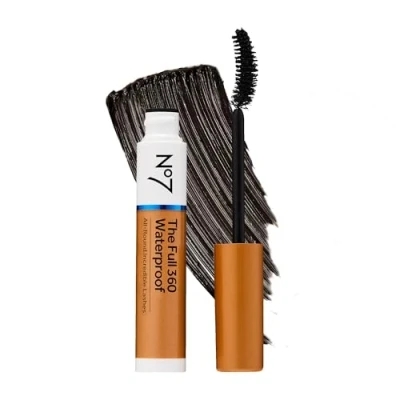Image of No7 The Full 360 Waterproof Mascara 7ml Black