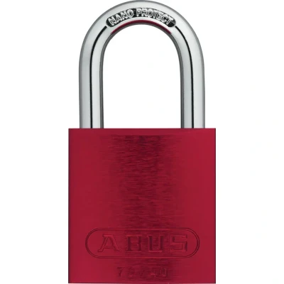 Image of ABUS 43600 72/40 Aluminium Padlock, Security Level 6 Red