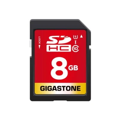 Image of Gigastone 8GB SD Card UHS I U1 Class 10 SDHC Memory Full HD Video Canon Nikon Sony Pentax Kodak Olympus Panasonic Digital Camera