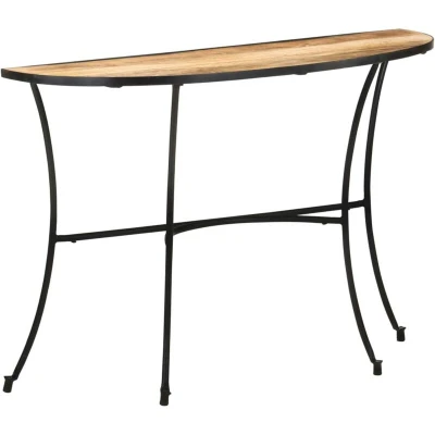 Image of vidaXL Side Table 110x40x77 cm Solid Mango Wood