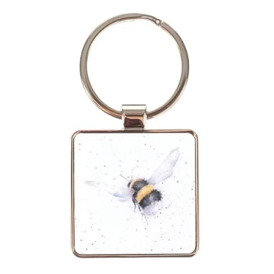 Image of Wrendale Designs &#039;Flight Of The Bumblebee&#039; Bee Keyring