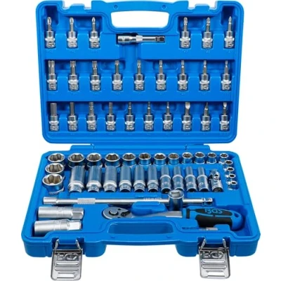 Image of BGS 2229 Socket Set 10 mm (3/8&quot;) Drive 61 pcs.