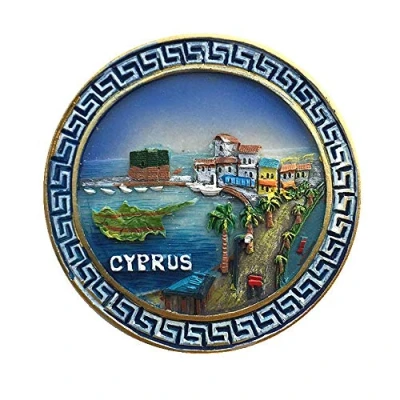 Image of Cyprus 3D Fridge Magnet Travel Souvenir Gift Home Kitchen Decoration Magnetic Sticker Refrigerator Collection