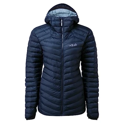 Image of Rab Women’s Cirrus Alpine Lightweight Synthetic Insulated Jacket for Climbing &amp; Mountaineering Deep Ink 10