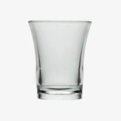 Image of Pack x 10 Reusable Plastic Shot Glasses 25ml Polystyrene CE Stamped to Rim