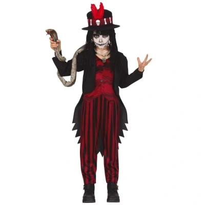 Image of Boys Fiestas Guirca Voodoo Boy Halloween Costume 5 6 Years