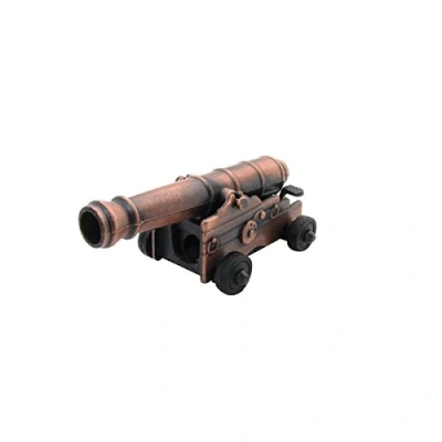 Image of Naval Cannon Die Cast Miniature Replica Pencil Sharpener Diecast Collectible