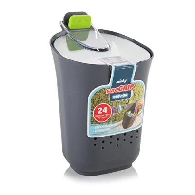 Image of Minky Pod w, Grey, Comes with 24 SureGrip Pegs