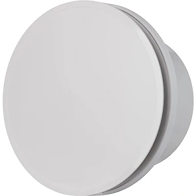 Image of LIRAST Diameter 150 mm White Bathroom Fan with Timer and Humidity Sensor Ball Bearing for Efficient Ventilation in the Kitchen Toilet