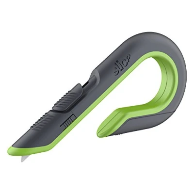 Image of Slice 10503 Auto Retractable Box Cutter Work Knife Ceramic Blade Stays Out When In Use Reduces Accidents And Last Up To 11x Longer Than Steel