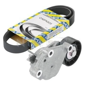 Image of 90916WX001 V ribbed belt set SNR KA859.21 PEUGEOT: 308 SW 2, 208 I Hatchback, 2008 Estate, CITROËN: DS3 C3 II, C4 II Hatchback