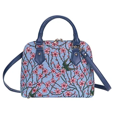 Image of Signare Tapestry Handbags Shoulder bag and Crossbody Bags for Women (Blossom Swallow)