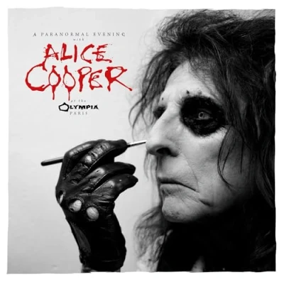 Image of Alice Cooper A Paranormal Evening With At The Olympia Paris Red &amp; White vinyl 2018 German 2 LP set 0213152EMU