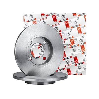 Image of 584112H300, 584113S000 Brake disc FERODO PREMIER DDF2005C 262mm 10mm 5 solid Coated