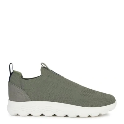 Image of Geox Men&#039;s U Spherica A Sneaker, Dk Green, 11 UK