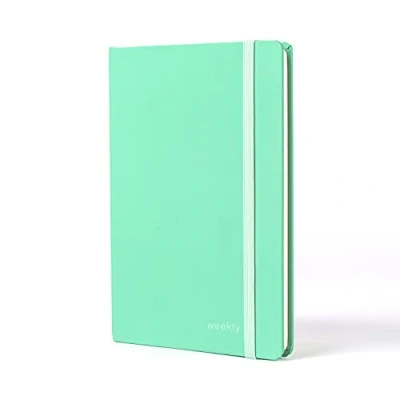 Image of Jumble and Co Moodler B6 Week to View Undated Diary Sour Grape Teal