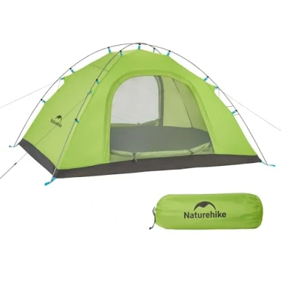 Image of Naturehike P series Camping Tent 2 Persons in 4 Seasons, Ultralight Tents backpacking Tents, Anti UV Family for Outdoor Activities