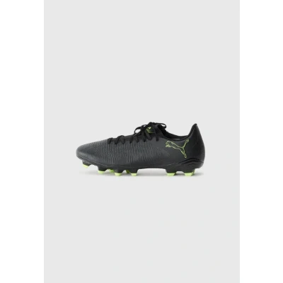Image of PUMA Unisex Future 8 Play FG/AG Soccer Shoe, Black Fizzy Light Green Terrain, 6 UK