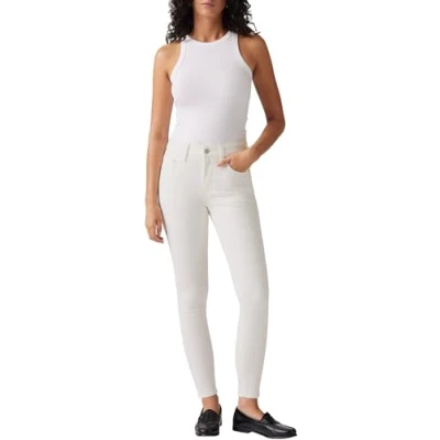 Image of Levi&#039;s Women&#039;s 721 High Rise Skinny Trouser, Cloud Dancer, 28W x 30L