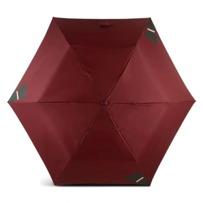 Image of RADLEY London Face to Superlite Responsible Foldable Umbrella (Merlot)